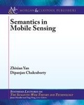 Cover: Semantics in Mobile Sensing - Morgan and Claypool Life Sciences