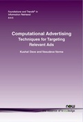 Cover: Computational Advertising - now publishers Inc