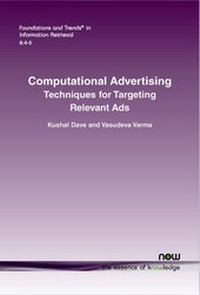 Enlarge image Cover: Computational Advertising - now publishers Inc