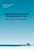 Cover: Corporate Governance and Entrepreneurial Firms - now publishers Inc