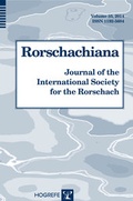 Cover: Rorschachiana. Yearbook of the International Rorschach Society / Rorschachiana - Hogrefe Publishing