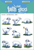Cover: God Made Sheep - Faith That Sticks Stickers - Tyndale House Publishers