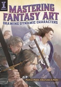 Cover: Mastering Fantasy Art - Drawing Dynamic Characters - IMPACT Books
