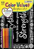 Cover: Velvet Scripture Art Philippians 4:13 - Shiloh Kidz