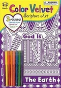 Cover: God Is King Psalm 47:7 Color Velvet Art - Shiloh Kidz