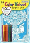 Cover: Let Us Fix Our Eyes on Jesus Hebrews 12:2 Color Velvet Art - Shiloh Kidz