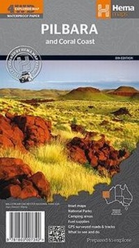 Abbildung von: Pilbara / Coral Coast - Hema Maps Pty.Ltd