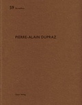 Cover: Pierre-Alain Dupraz - Quart Verlag