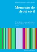 Cover: Memento de droit civil - Helbing & Lichtenhahn