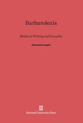 Cover: Barbarolexis - Harvard University Press