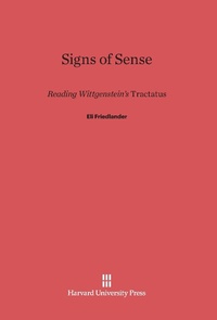 Enlarge image Cover: Signs of Sense - Harvard University Press