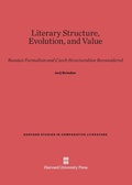 Cover: Literary Structure, Evolution, and Value - Harvard University Press