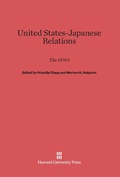 Cover: United States-Japanese Relations - Harvard University Press