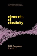 Cover: Elements of Elasticity - Elsevier