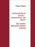 Cover: Ist Dummheit ein Schutzmechanismus der Natur? - BoD E-Short