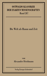 Abbildung von: Die Welt als Raum und Zeit (Friedmann) - Europa-Lehrmittel