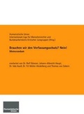 Cover: Brauchen wir den Verfassungsschutz? Nein! - Humanistische Union