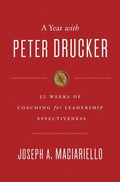 Cover: A Year with Peter Drucker - HarperCollins
