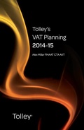 Cover: Tolley's VAT Planning 2014-15 - Tolley