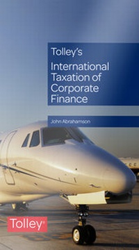Abbildung von: Tolley's International Taxation of Corporate Finance - Tolley
