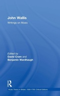 Cover: John Wallis: Writings on Music - Routledge