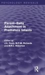 Bild: Parent-Baby Attachment in Premature Infants (Psychology Revivals) - Routledge