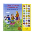 Cover: 27-Button-Soundbuch, Die Sch&ouml;nsten Kinderlieder, Mit 27 Liedern durch das Jahr - Phoenix International Publications Inc.