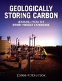Cover: Geologically Storing Carbon - CSIRO Publishing