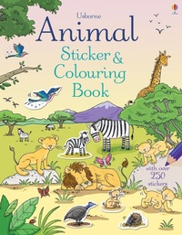 Enlarge image Cover: Animal Sticker and Colouring Book - Usborne Publishing Ltd