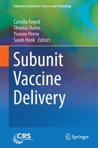 Enlarge image Cover: Subunit Vaccine Delivery - Springer
