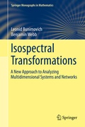 Cover: Isospectral Transformations - Springer New York