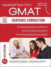 Enlarge image Cover: GMAT Sentence Correction - Manhattan Prep Publishing