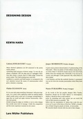 Cover: Designing Design - Lars M&uuml;ller Publishers