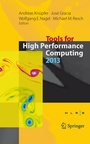 Cover: Tools for High Performance Computing 2013 - Springer