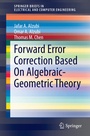 Cover: Forward Error Correction Based On Algebraic-Geometric Theory - Springer