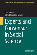 Cover: Experts and Consensus in Social Science - Springer
