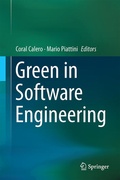 Cover: Green in Software Engineering - Springer