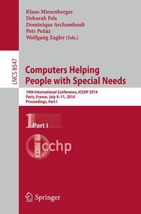 Abbildung von: Computers Helping People with Special Needs - Springer
