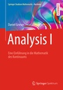 Cover: Analysis I - Springer Spektrum