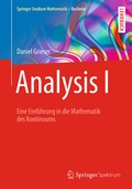 Cover: Analysis I - Springer Spektrum