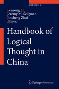 Cover: Handbook of Logical Thought in China - Springer