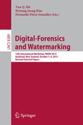 Cover: Digital-Forensics and Watermarking - Springer