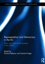 Cover: Representation and Democracy in the EU - Routledge