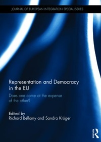 Enlarge image Cover: Representation and Democracy in the EU - Routledge