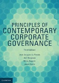 Cover: Principles of Contemporary Corporate Governance - Cambridge University Press