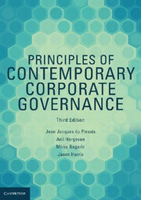 Enlarge image Cover: Principles of Contemporary Corporate Governance - Cambridge University Press