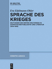 Bild vergrößern Bild: Sprache des Krieges - De Gruyter Oldenbourg