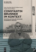 Cover: Constantin Brunner im Kontext - De Gruyter Oldenbourg