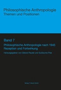 Cover: Philosophische Anthropologie nach 1945 - Traugott Bautz