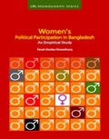 Cover: Women's Political Participation in Bangladesh an Empirical Study - University Press Ltd ,Bangladesh